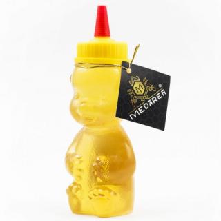 Agátový med v plastovom medvedíkovi 260g