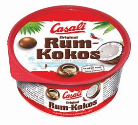 Casali Guličky čokoládové rum-kokos 300g