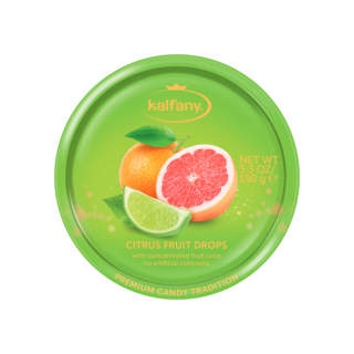 Kalfany Citrusové ovocné cukríky 150g