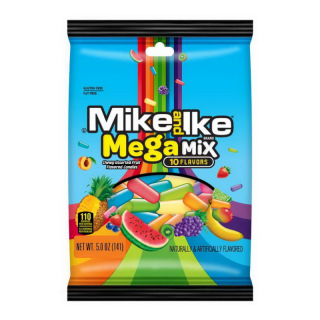 Mike & Ike Sour Mega Mix Peg Bag 141g