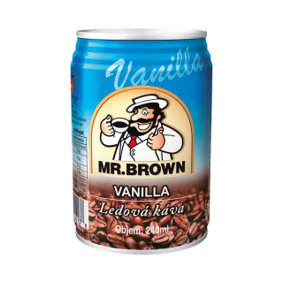 Mr.Brown Ľadová káva Vanilla 240 ml