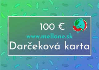 Darčeková karta Hodnota: 100 € modrá