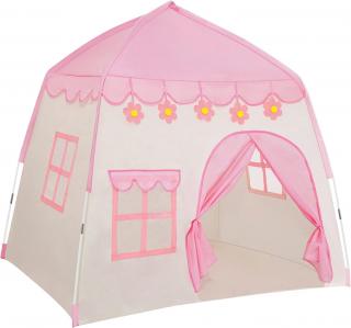 Detský hrací stan - ružový domček