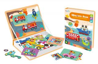 Magnetky pre deti - magnetická kniha dopravné prostriedky
