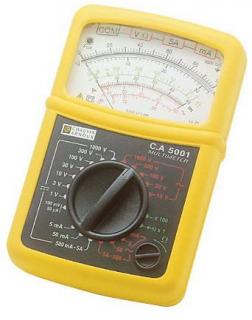 Chauvin Arnoux C.A 5001 - Profesionálny analógový multimeter