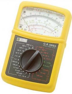 Chauvin Arnoux C.A 5003 - Profesionálny analógový multimeter