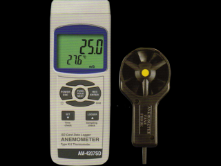 Lutron AM 4207SD - Anemometer