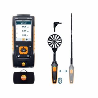 Testo 440 - Delta P kombinovaný SET 1 na meranie rýchlosti prúdenia s Bluetooth