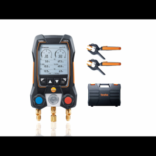 Testo 550s SMART SET - Digitálny servisný prístroj s bezdrôtovými kliešťovými teplotnými sondami