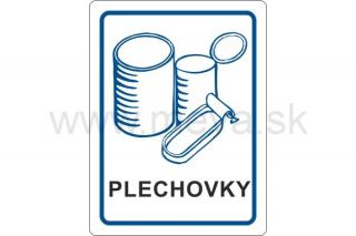 Samolepka - plechovky