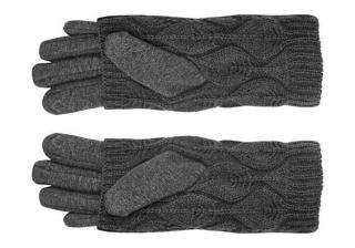 Dámske rukavice 2in1 Veľkosť: UNI, Farba: Sivá
