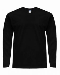 Pánske tričko s nápletami Veľkosť: XL, Farba: Čierna