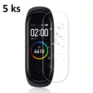 5ks Ochranná fólia pre Xiaomi Mi Band 5 (Výpredaj)