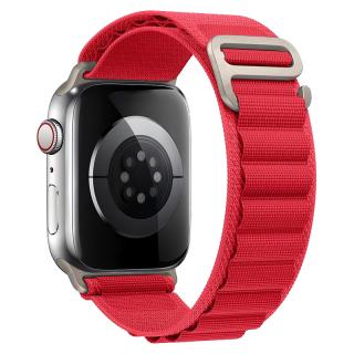 Alpský ťah - remienok na Apple Watch - Červený Červený, 38/40/41mm