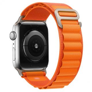 Alpský ťah - remienok na Apple Watch - Oranžový Oranžový, 42/44/45/49mm