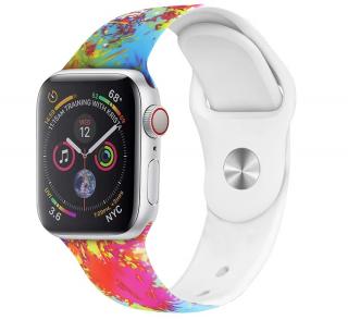 Grafik - remienok na Apple Watch 38/40/41mm, Dámsky - S/M (12 - 18cm)