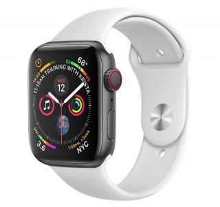 Jednofarebný remienok na Apple Watch - Biely 38/40/41mm, Biely, Dámsky - S/M (12 - 18cm)