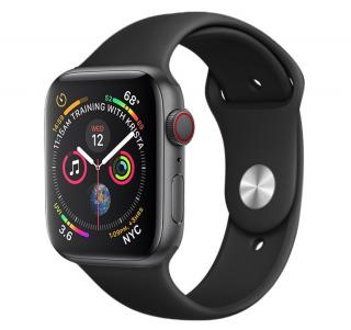 Jednofarebný remienok na Apple Watch - Čierny 38/40/41mm, Čierny, Dámsky - S/M (12 - 18cm)