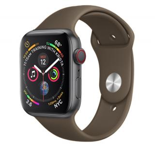 Jednofarebný remienok na Apple Watch - Kakaový 38/40/41mm, Kakaový, Dámsky - S/M (12 - 18cm)