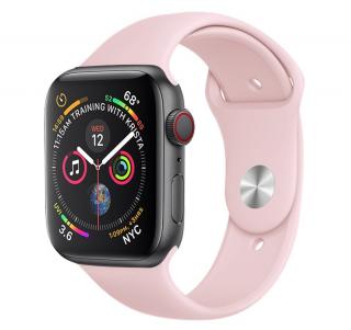 Jednofarebný remienok na Apple Watch - Ružovkastý 38/40/41mm, Ružovkastý, Dámsky - S/M (12 - 18cm)