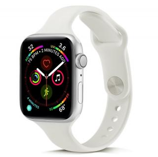 Jednofarebný SLIM remienok na Apple Watch - Slonia kosť 42/44/45/49mm, Slonia kosť