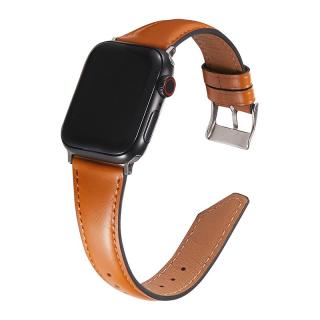 Kožený COLORFULL SLIM remienok na Apple Watch - Hnedý 38/40/41mm, Hnedý