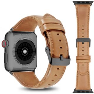 Kožený PERFORMANCE remienok na Apple Watch - Coyote 42/44/45/49mm, Coyote