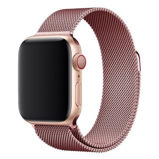 MILÁNSKY LOOP pre Apple Watch - Magnetický - Pink Gold 38/40/41mm, Pink Gold