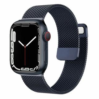 MILÁNSKY ŤAH pre Apple Watch - Magnetický - Midnight 42/44/45/49mm, Midnight