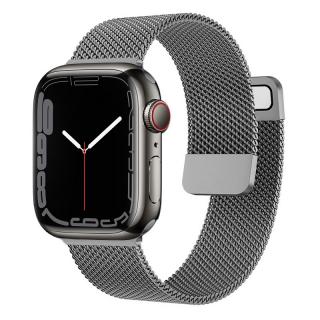 MILÁNSKY ŤAH pre Apple Watch - Magnetický - Šedý 38/40/41mm, Sivý