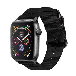 NATO remienok na Apple Watch - Čierny 38/40/41mm, Čierny