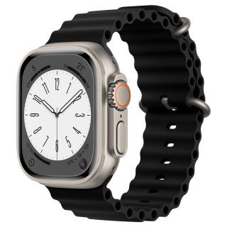 Oceánsky ťah na Apple Watch - Čierny 42/44/45/49mm, Čierna