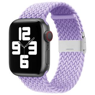 Pletený remienok na Apple Watch s prackou - Levanduľový 38/40/41mm, Levanduľový