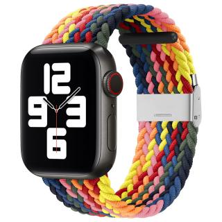 Pletený remienok na Apple Watch s prackou - Multicolor II 38/40/41mm, Multicolor II