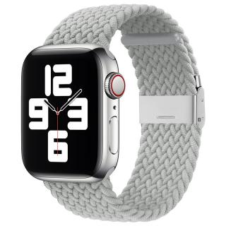 Pletený remienok na Apple Watch s prackou - Šedý 38/40/41mm, Sivý