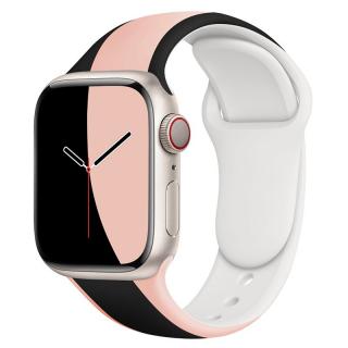 Prúžok - remienok na Apple Watch - Černo-lotusový Čierno-lotusový, 42/44/45/49mm