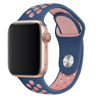 Športový remienok na Apple Watch - Fialovo-ružový 38/40/41mm, Fialovo-ružový, Dámsky - S/M (12 - 18cm)