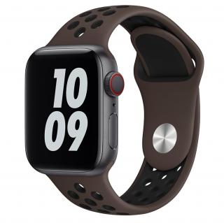 Športový remienok na Apple Watch - Hnedý 38/40/41mm, Hnedý, Dámsky - S/M (12 - 18cm)