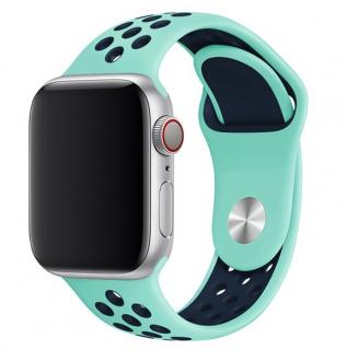 Športový remienok na Apple Watch - Svetlo-zelený 38/40/41mm, Svetlo-zelený, Dámsky - S/M (12 - 18cm)