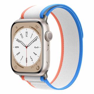 Trail loop - remienok na Apple Watch - Červená/modrá/sivá Červeno-modro-šedá, 42/44/45/49mm