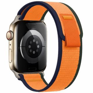 Trail loop - remienok na Apple Watch - Oranžová/modrá/zelená Oranžovo-modro-zelená, 38/40/41mm