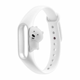 Xiaomi Mi Band 2 náhradný náramok pre deti Biely medvedík