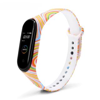 Xiaomi Mi Band 3/4 náhradný náramok - Farebné linky