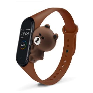 Xiaomi Mi Band 3/4 náhradný náramok pre deti Medveď