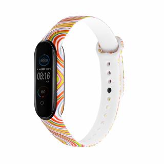 Xiaomi Mi Band 5/6 náhradný náramok - Farebné linky