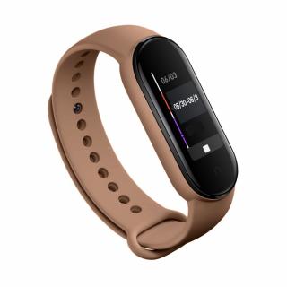 Xiaomi Mi Band 5/6 náhradný náramok Hnedá