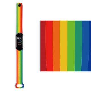Xiaomi Mi Band 5/6 náhradný náramok - Rainbow Rainbow