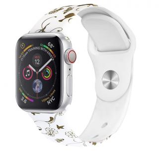 Zlatá kvetina - remienok na Apple Watch 38/40/41mm, Pánsky - L/XL (14 - 20cm)