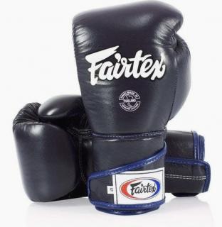 Boxerské rukavice - FAIRTEX - BGV6 - Stylish Angular Sparring Locked Thumb - modré (Boxerské rukavice - FAIRTEX - BGV6 - Stylish Angular Sparring Locked Thumb - modré)