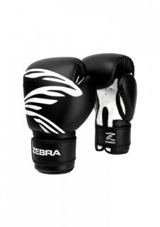 Boxerské rukavice - Zebra - detské - čierne (Boxerské rukavice - Zebra - detské - čierne)